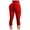 Red, variant on Dovford Womens High Waist Textured Workout Leggings Booty Scrunch Yoga Pants Slimming Ruched Tights