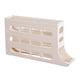 thumbnail image 4 of Dispensador de huevos giratorio para refrigerador, contenedor organizador de huevos con rodillo, duradero Blanco, 4 of 9