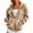 Khaki, variant on Gtoiithly Women's Soft Velour Zip Up Hoodie Jacket, Lined Long Sleeve Hooded Sweatshirt, Casual Warm Outerwear for Fall & Winter with Pockets Khaki S