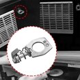 thumbnail image 2 of 4PCS Water Heater Cam Lock RV Water Heater Cam Lock Parts RV Campers Door Latch Fastener (Silver), 2 of 5