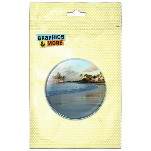 Hawaii Beach Pinback Button Pin Badge