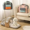 thumbnail image 2 of Mochila multifuncional para perros y gatos, bolsa de transporte para cachorros, bolsa de un solo hombro para mascotas, 2 of 4