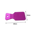 thumbnail image 4 of koolsoo Billiard Pool Cue Tip Sander Burnisher Metal Scuffer for Sports Training Travel Violet, 4 of 8