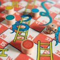 thumbnail image 5 of Brybelly GGAM-1901 Ludo & Snakes & Ladders 2-in-1 Wooden Board Game, 5 of 7
