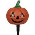 thumbnail image 6 of Northlight LED Lighted Jack-O-Lantern Halloween Pathway Markers - 4.5' Clear Lights - Set of 3, 6 of 9