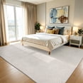 thumbnail image 3 of Findosom 8'x10' Soft Cozy Fluffy Rugs Non Slip Washable Modern Geometric Area Rug High Low Pile Stain Resistant Contemporary Carpet for Living Room Bedroom Dining Room, 3 of 8