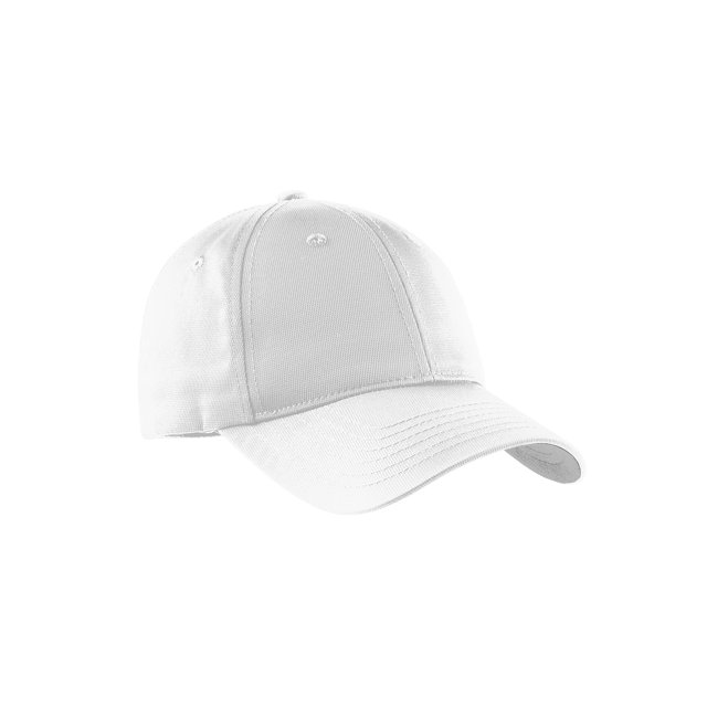 Top Headwear Moisture-Wicking Nylon Baseball Cap - White