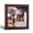 Walnut, variant on Singer Picture Frame, Choir and Vocalist Gifts, Music Teacher Keepsake
