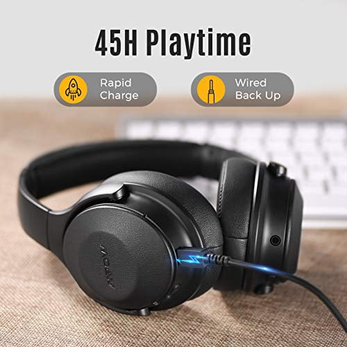 mpow 45hrs active noise cancelling headphones