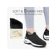 thumbnail image 3 of STQ Walking Shoes For Women With Arch Support Slip Resistant Work Shoes Comfort Slip On Sock Sneakers, 3 of 4