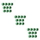 thumbnail image 4 of Cateissary 10 Uds. De bolas para el Día de San Patricio, bola colgante de tréboles, accesorios divertidos de búfalo verde, suministros para Type1 NO1, 4 of 6