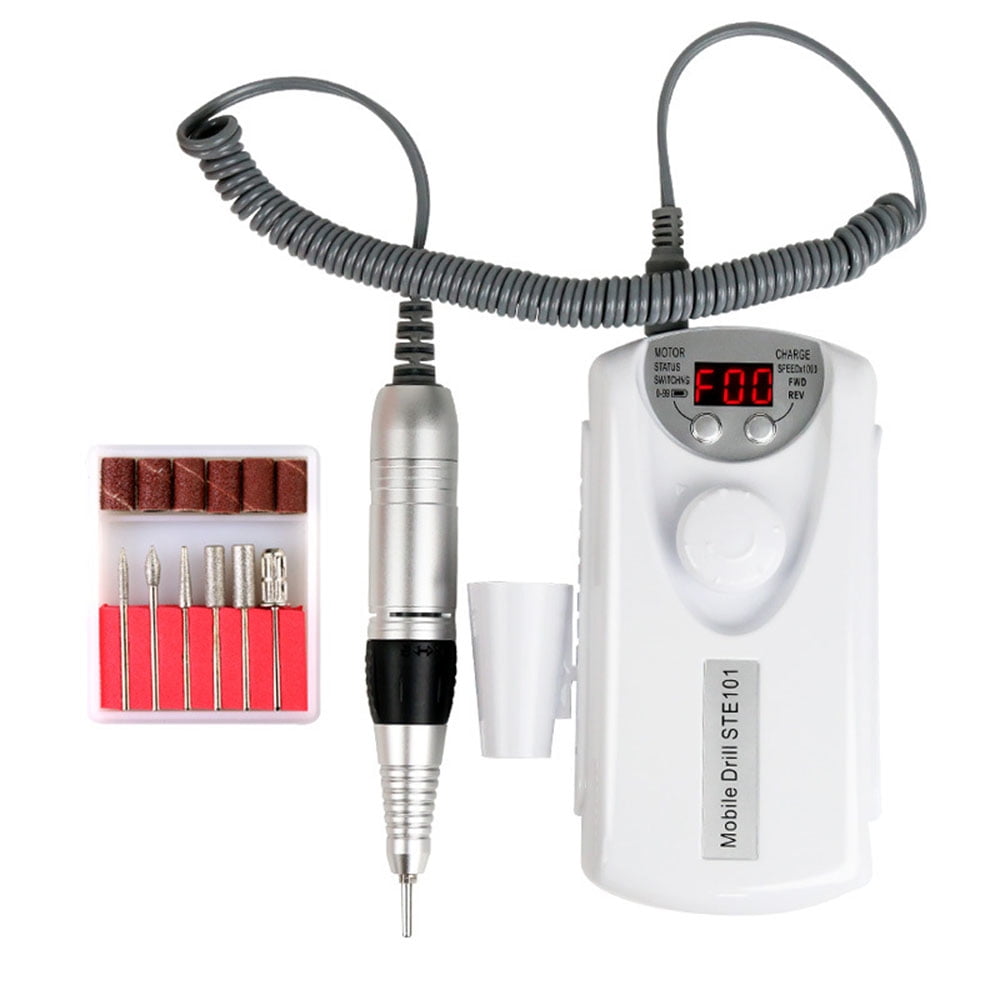 Electric Nail Drill Set Nail Polishing Machine Pen Electric Armor Portable Nail Drill Machine Handpiece Manicure Dead Skin Removal