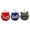 Color:Big red sapphire blu, variant on Cute Plush Owl Keyring Halloween Owl Keychain Animal Keychain Car Key Holder Handbag Pendant Women Bag Accessories