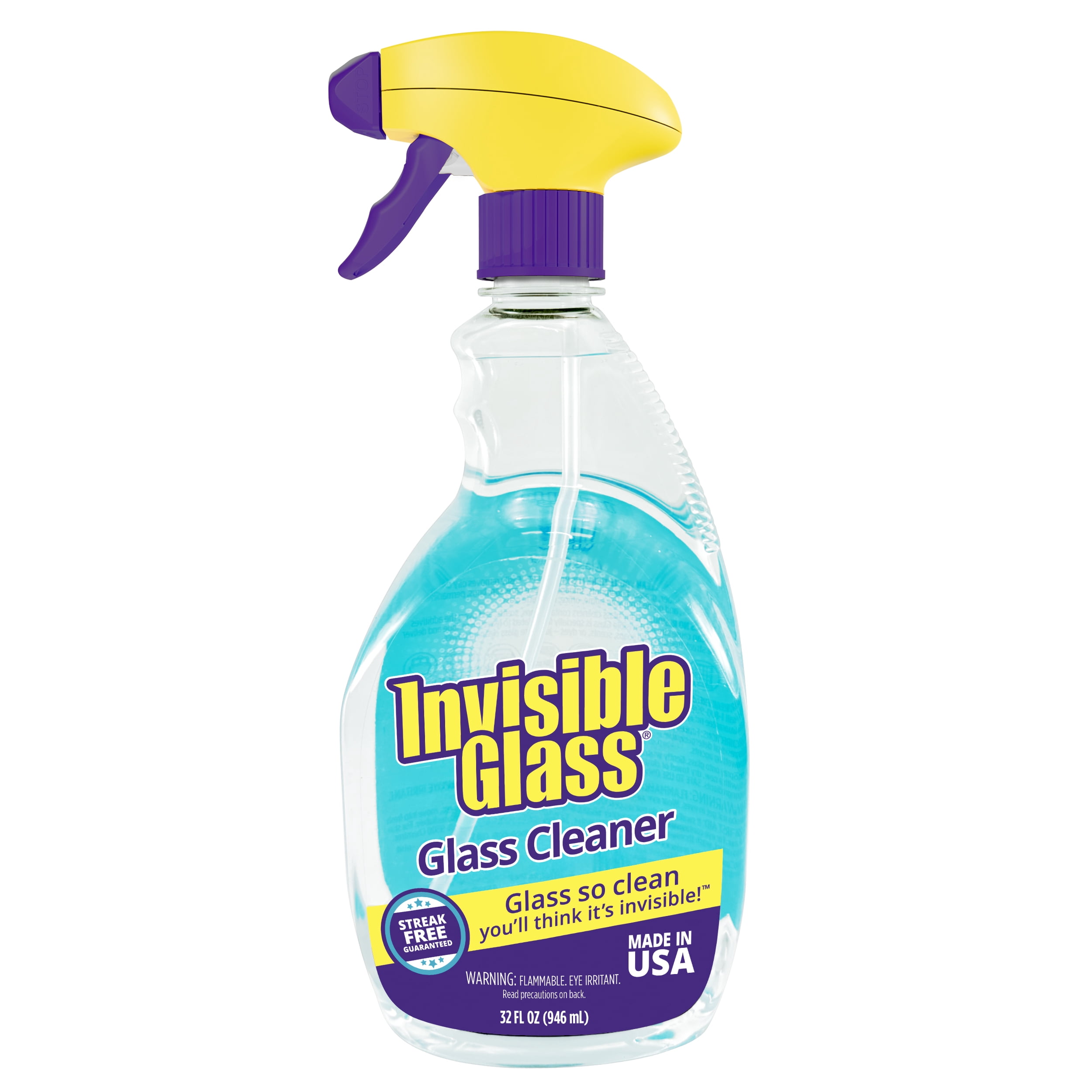 (3 pack) Invisible Glass 92194 Premium Glass and Window Cleaner for Auto and Home Cleans Glass, Windows, Windshields, and More, Streak-Free, Ammonia-Free, Tint-Safe, 32 Fl Oz, Pack of 1