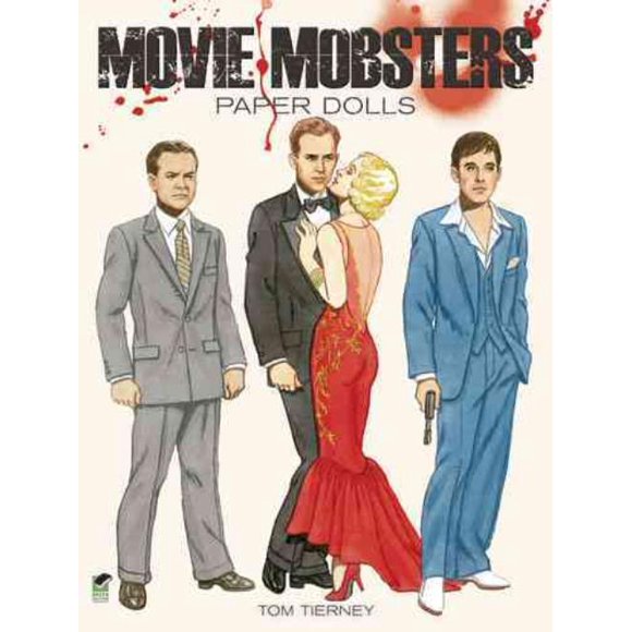 Movie Mobsters Paper Dolls, Tom Tierney Paperback