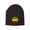 Rasta Smiley, variant on Patch Short Cuffless Beanie - Rasta Smile
