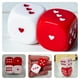 thumbnail image 4 of KAKOWELY 2 dados con diseño de corazón, dados de múltiples caras, accesorios para fiestas, juegos de mesa, dados, juguetes, juego de dados, 4 of 5