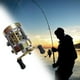 thumbnail image 3 of Carrete de baitcasting de aluminio, carrete de línea, sistema de arrastre de estrella, engranaje centrífugo de 0:1 Oro R, 3 of 9