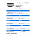 thumbnail image 2 of Air Filter - Compatible with 1988 - 1995 Chevy C2500 4.3L V6 LB4 VIN Z 1989 1990 1991 1992 1993 1994, 2 of 2