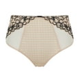 thumbnail image 3 of Panache Envy Deep Brief (7283),XL,Sand/Black, 3 of 5