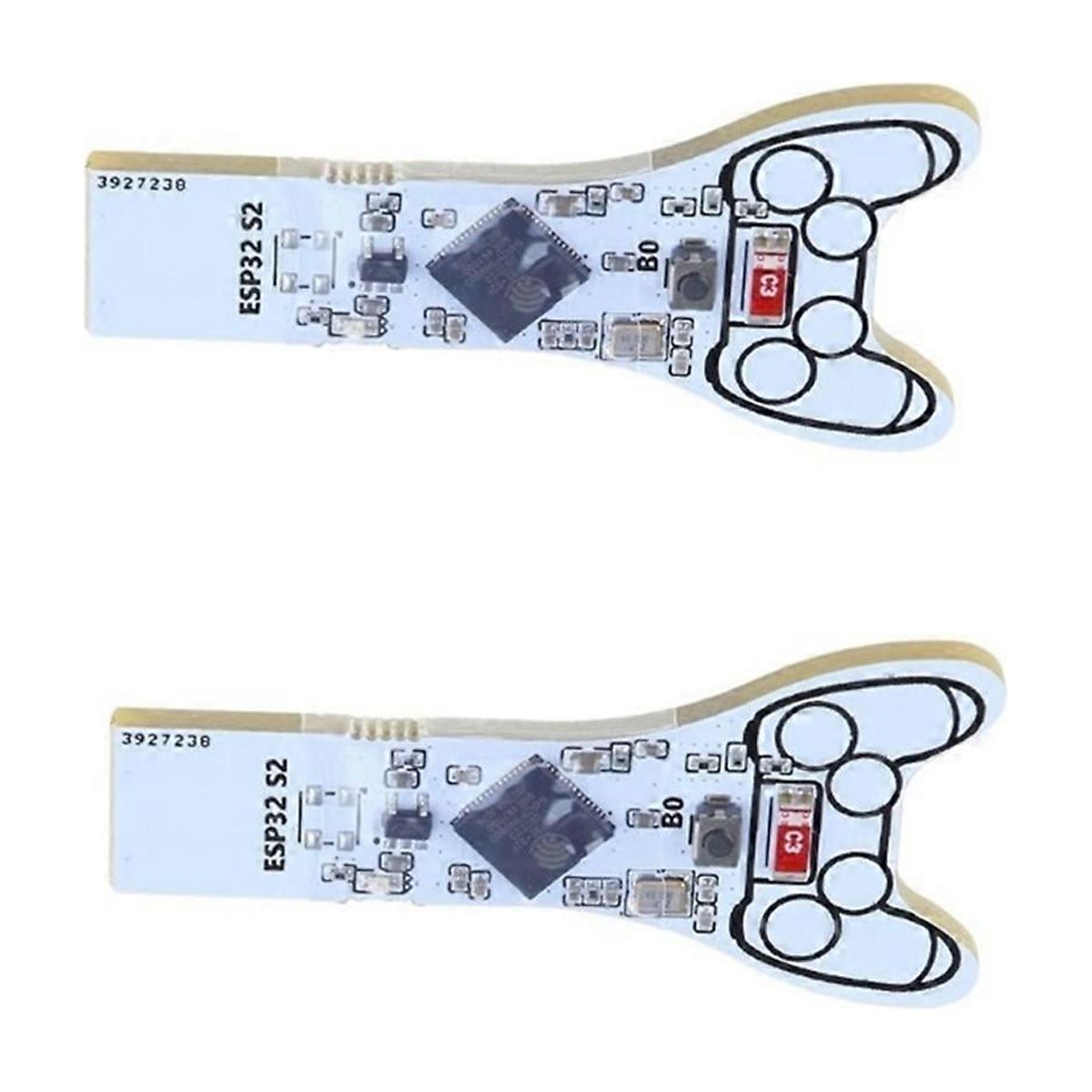 2Pcs ESP32 S2 Key No Plugging Easy Use Write Software Development Board ...