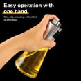 thumbnail image 4 of HomeLife Oil Sprayer Bottle with Funnel 100ml/200ml Efficient Oil Control BBQ Picnic Cooking Oil Dispenser for Olive Sesame Avocado Oil, 4 of 13