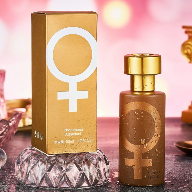 Aphrodisiac Golden Lure Her Pheromone Perfume Spray for Men to Attract  Women~~