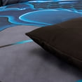 thumbnail image 6 of Btargot 3 Piece Gaming Geometric Lightweight Twin Bedding Comforter Set Game Console Blue, 6 of 9