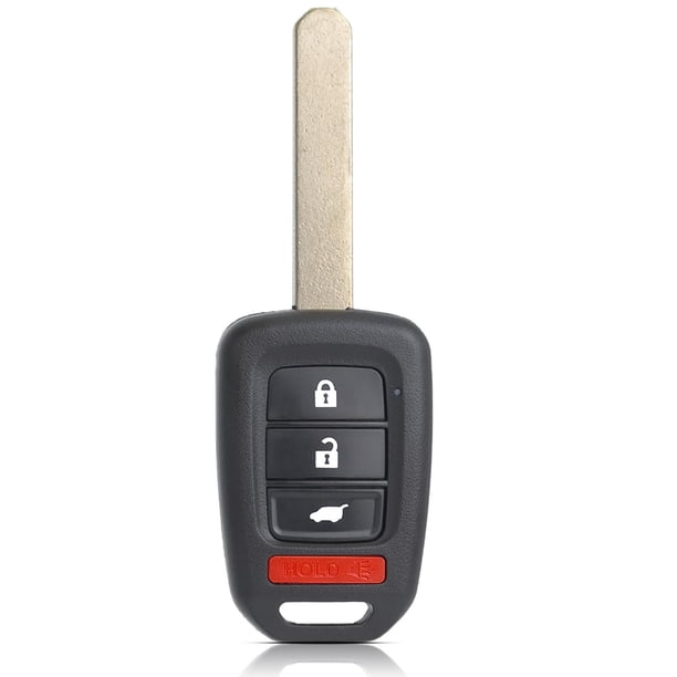 MechanMagic - Llave de repuesto para Honda HR-V 2016 2017 2018 2019 2020 2021 2022/CR-V 2014 2015 20