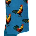 thumbnail image 3 of Rooster Pattern Socks from the Sock Panda Size: Adult Large, 3 of 3