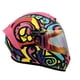 thumbnail image 1 of Casco Para Moto Integral GRAFFITI Rosa Certificado L, 1 of 2