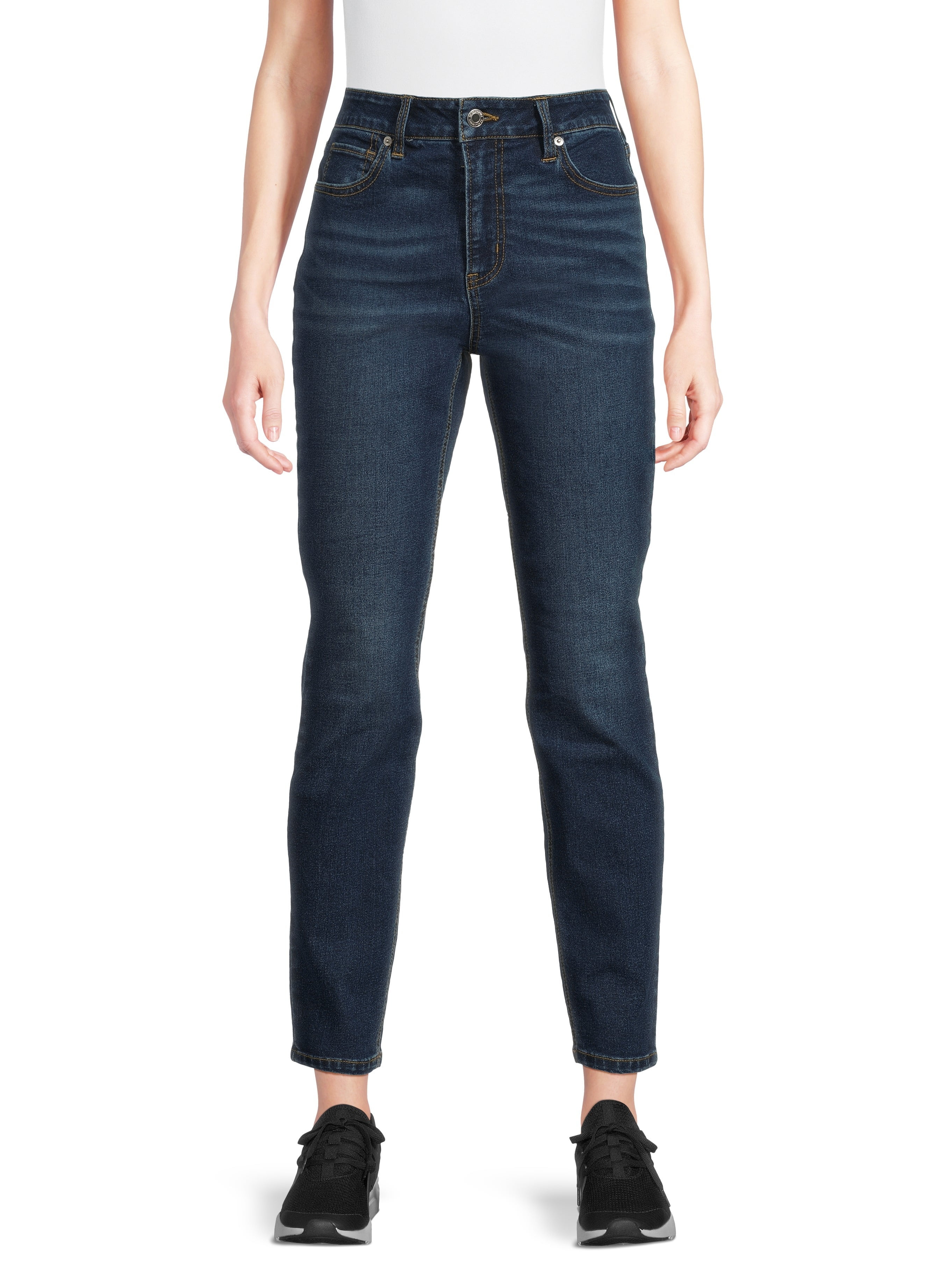 No Boundaries High Rise Skinny Jeans, 29" Inseam, 2-Pack, Women's Sizes 00-20
