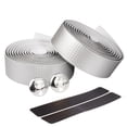 thumbnail image 2 of Mosiee Bike Handlebar Tape Anti-Slip Bicycle Carbon Pattern Sponge Shock Tape With Plug, 2 of 7