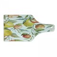 thumbnail image 1 of Nature Cutting Board, Lemon and Orange Clementine Tree Branches Fruit Yummy Winter Season Vitamin Design, Tempered Glass Cutting and Serving Board, Wine Bottle Shape, Multicolor, by Ambesonne, 1 of 1