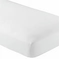 thumbnail image 6 of Queen Fitted Sheet Only - Soft & Comfy 100% Cotton- By Crescent Bedding (Queen , White), 6 of 6