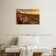 thumbnail image 2 of Elephant Stock Montepulciano Sunset Wall Art - Horizontal Canvas Wall Art - Living Room Wall Decor - Places Canvas - Beige And Orange Decor - 30" x 20", 2 of 8