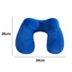 thumbnail image 2 of Almohada inflable del viaje, avión inflable de la almohada del cuello del viaje, 2 of 5