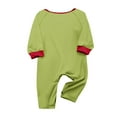 2024 Christmas Grinch Family Matching Jammies, Grinch Print Loungwear