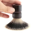 thumbnail image 3 of Brocha de Afeitar Brocha para Barba para Hombres Brocha Suave y Ligera conde Madera Secado Rápido y sin Caída Aumenta la Espuma de la Crema de Afeitar Elimina Residuos ANGGREK  Otros, 3 of 8