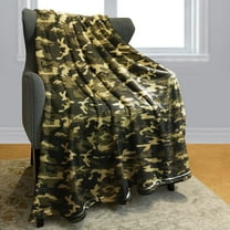 50" x 80" Blanket Throw Comfort Warmth Soft Cozy Air Conditioning Easy Care Machine Wash Camouflage