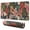 Pioneer Flower Floral-1, variant on Long Mouse Pads for Desk,Pioneer Flower Floral Print Pattern Desk Mats on Top Of Desks, Desk Mouse Pad Extra Large with 3mm Non-Slip Base and Stitched Edge for Gaming,Office,Work,Home 31.5"x11.8"