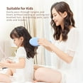 thumbnail image 5 of Cepillo de pelo para mujeres/hombres/niños – Cepillo para cabello húmedo y seco – Para la mayoría de tipos de cabello (1 paquete), 5 of 5