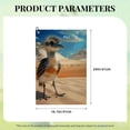 thumbnail image 6 of ONETECH Bird Sand Dunes Desert Golf Towel - Birthday Gift 24x16in 1PC, 6 of 7