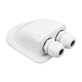 thumbnail image 4 of Solar Wire Entry BoxIP68 Waterproof Solar Cable Entry Gland ABS Double Hole White UV Proof Detachable for RV, 4 of 8