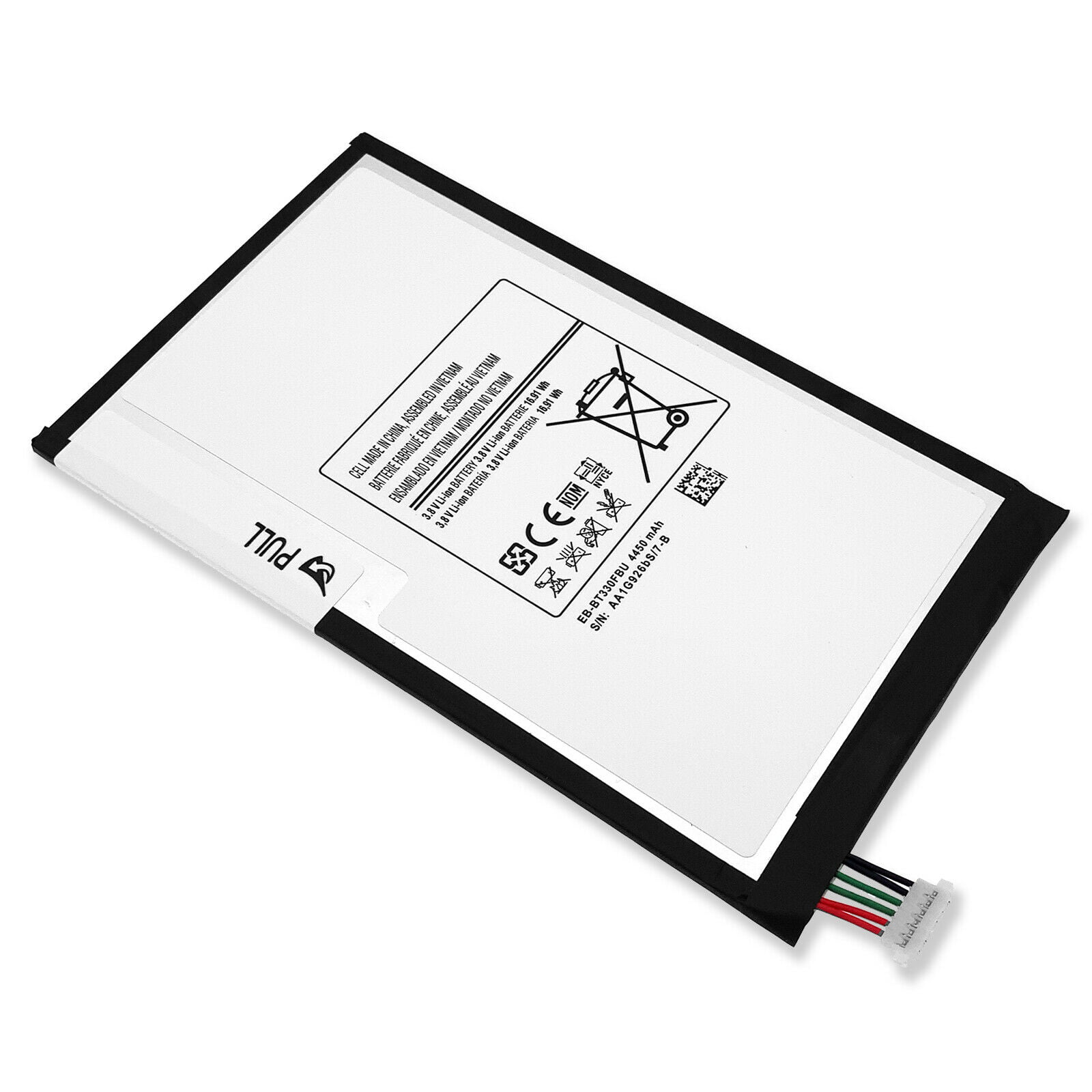 NuFix Premium Battery Replacement Kit for Samsung Tab 3 8.0 T4450E 4450mAh with Repair Tools and Adhesive SM-T310 T310
