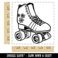 thumbnail image 2 of Roller Skates Sports Skating Square Rubber Stamp Stamping Scrapbooking Crafting - Large 2.75in, 2 of 7