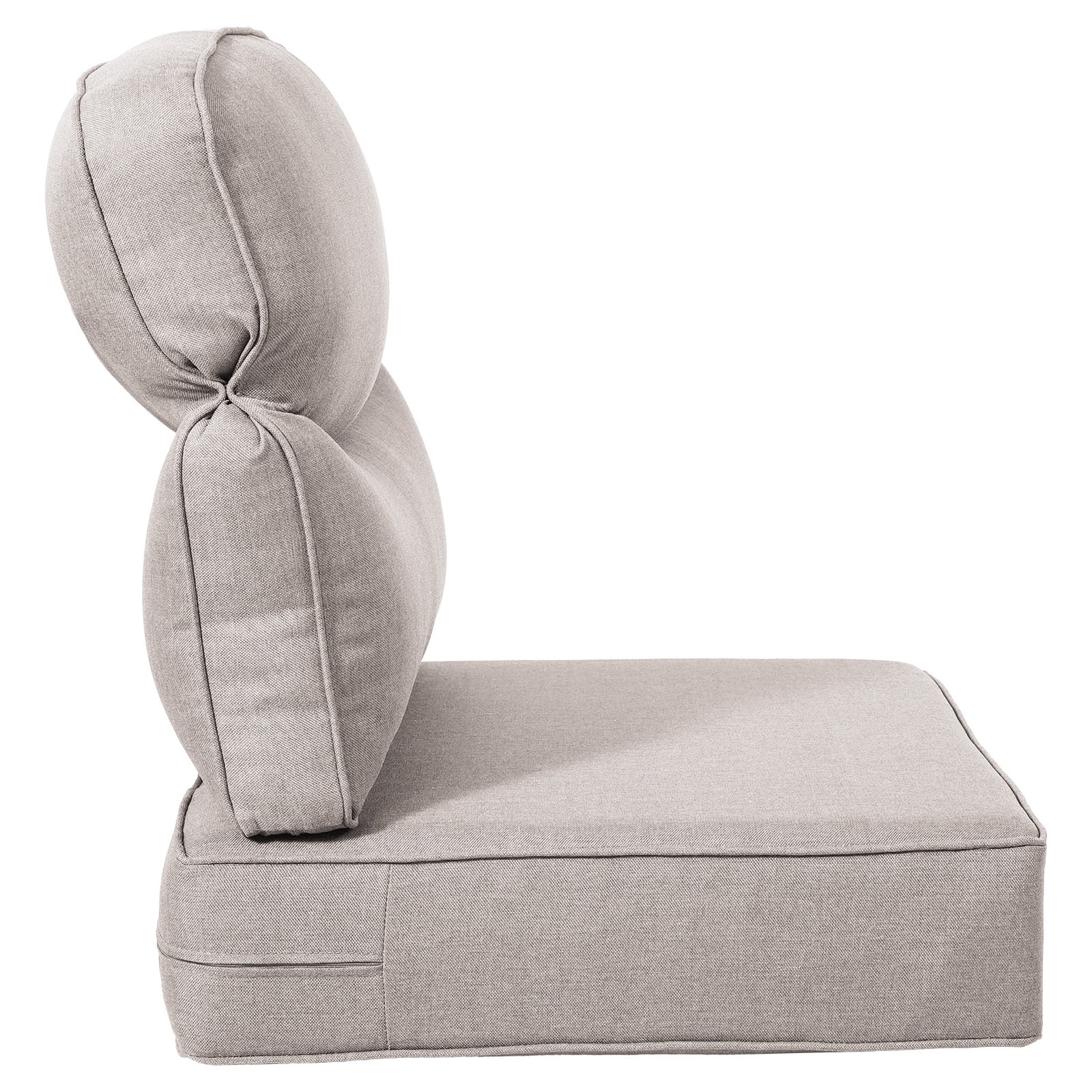 Bellefurn Outdoor Seat Cushions 22 X 24 X 6 inch for Patio Furniture,Outdoor Chair Cushions Outdoor Deep Seat Cushion with Water Resistant & Removable Cover Patio Cushions for Wicker Chair,Sofa,Couch