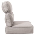 thumbnail image 2 of Bellefurn Outdoor Seat Cushions 22 X 24 X 6 inch for Patio Furniture,Outdoor Chair Cushions Outdoor Deep Seat Cushion with Water Resistant & Removable Cover Patio Cushions for Wicker Chair,Sofa,Couch, 2 of 12