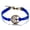 Blue, variant on Bracelet Heart Tree Anklet Foot Beach Jewelry Friendship Love Cord Lace Gift-Blue