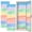 Color 4, variant on 2 Pcs School Locker Magnetic Wallpaper 12" x 36" Native american Southwest design Aztec Navajo design indian Reusable Removable Locker Accessories Back to School Supplies